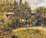 Pierre-Auguste Renoir Le Pont du chemin de fer a Chatou France oil painting artist